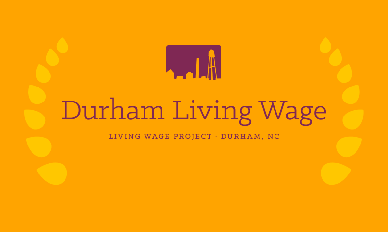 Durham Living Wage Certified