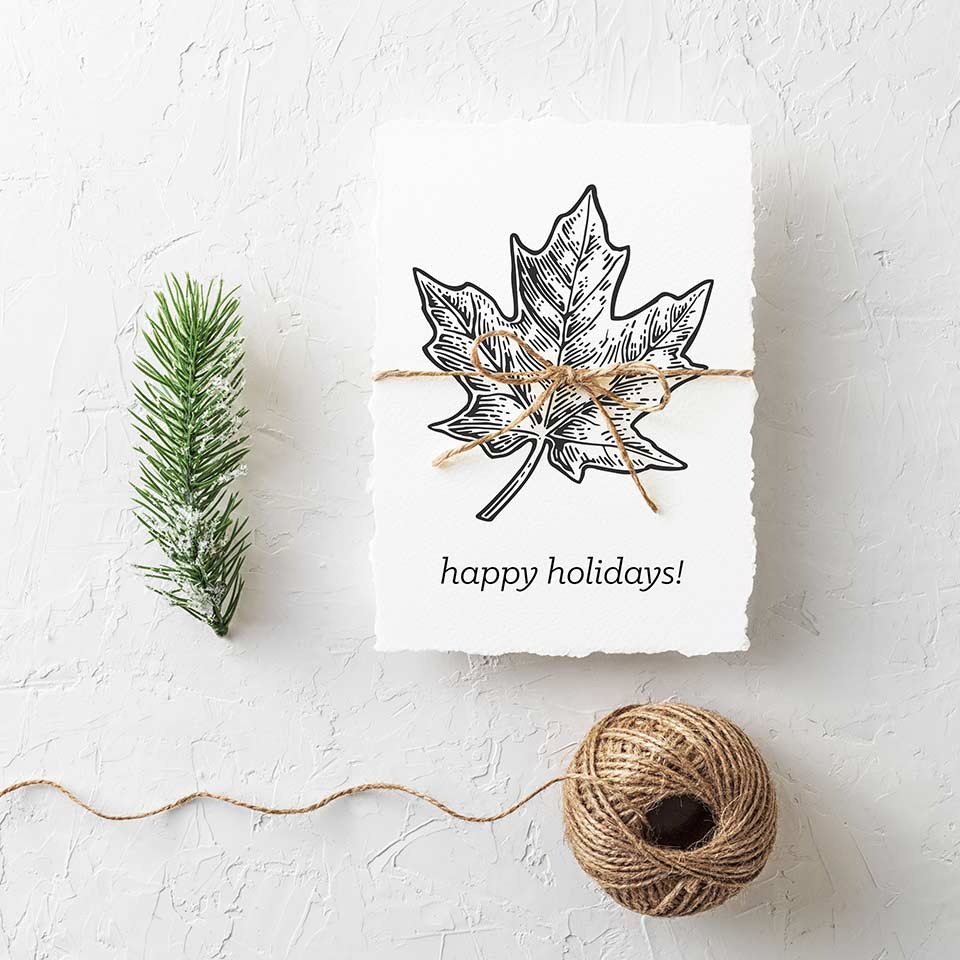 Leaves as mulch and natural fertilizer for trees